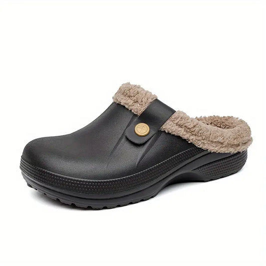 Johanna | Unisex Fleece gefütterte Clogs Hause Lune