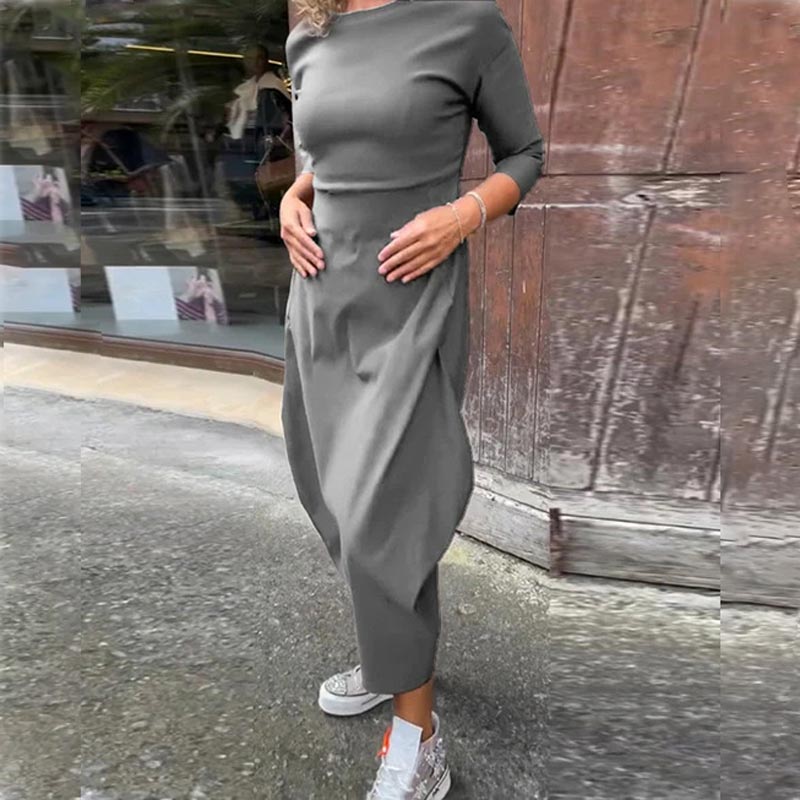 Annette | Elegantes Damenkleid Für Hochzeitsgäste Mit Praktischen Taschen-2