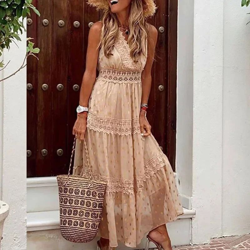Rose | Elegantes Maxi Kleid