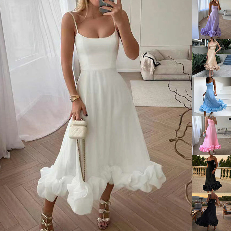 Lesley | Langes Damenkleid für Sommerhochzeiten und Gartenpartys 2
