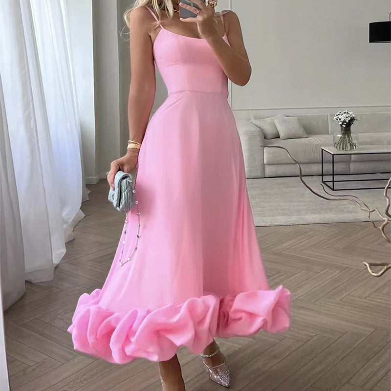Variant image for Lesley | Langes Damenkleid für Sommerhochzeiten und Gartenpartys-22