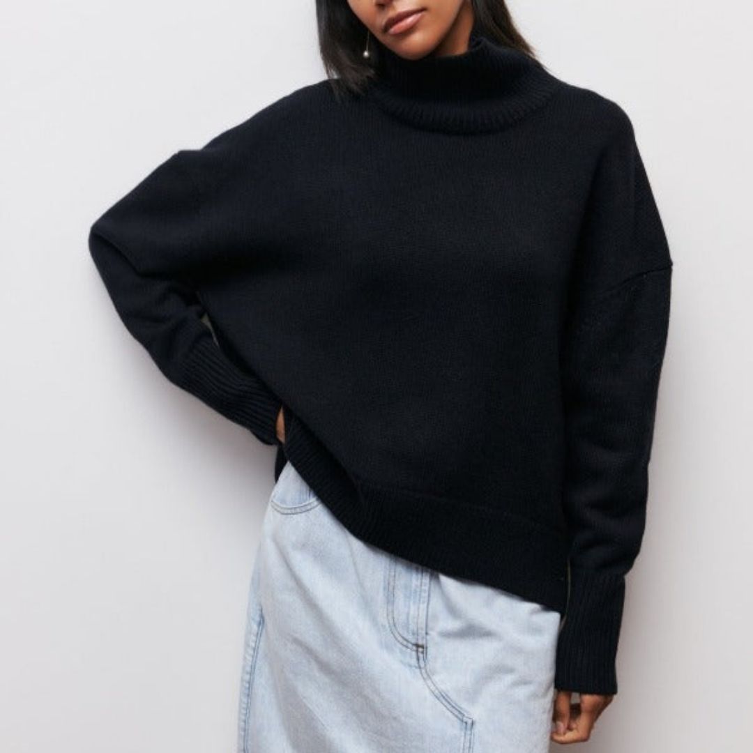 Anneliese Damen Pullover – Weiche Strickware, Oversized, Warm 6