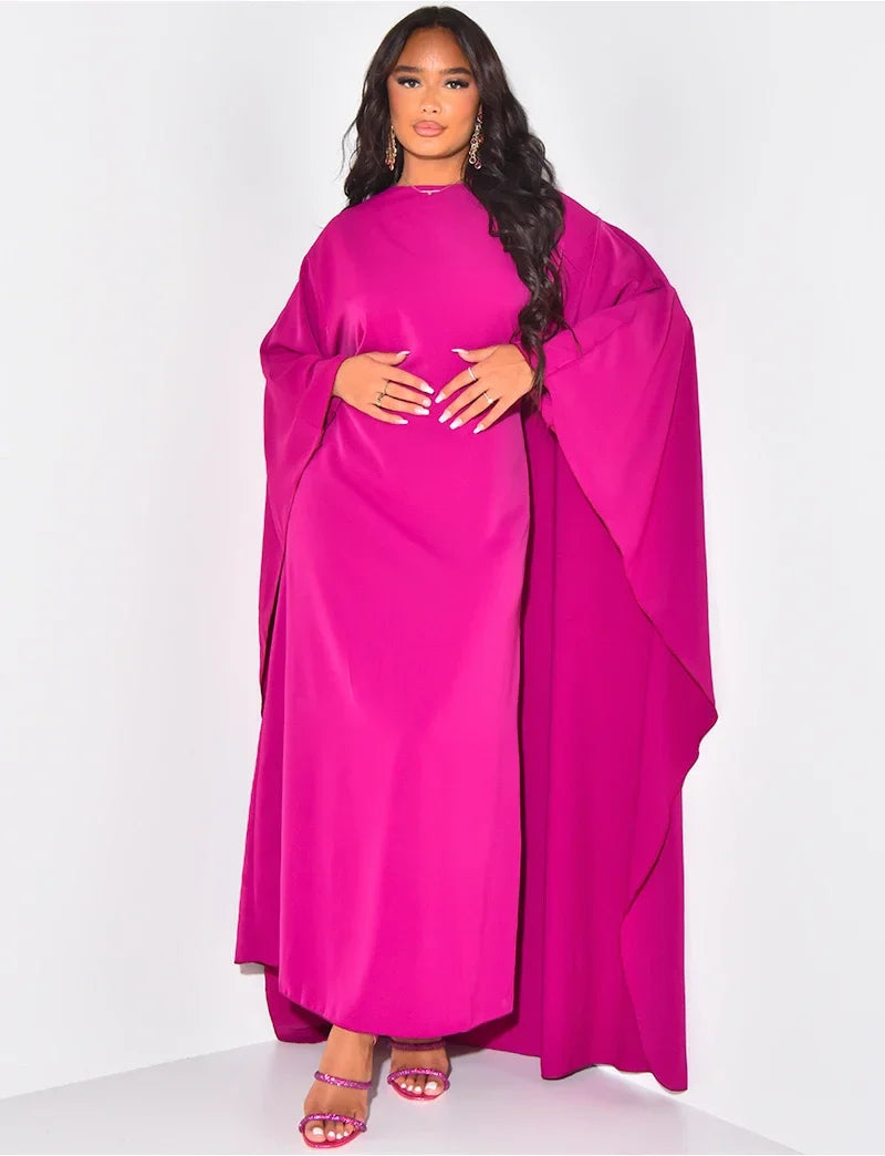 Annelore | Stilvolle Satin Abaya Damen für Elegante Anlässe 10