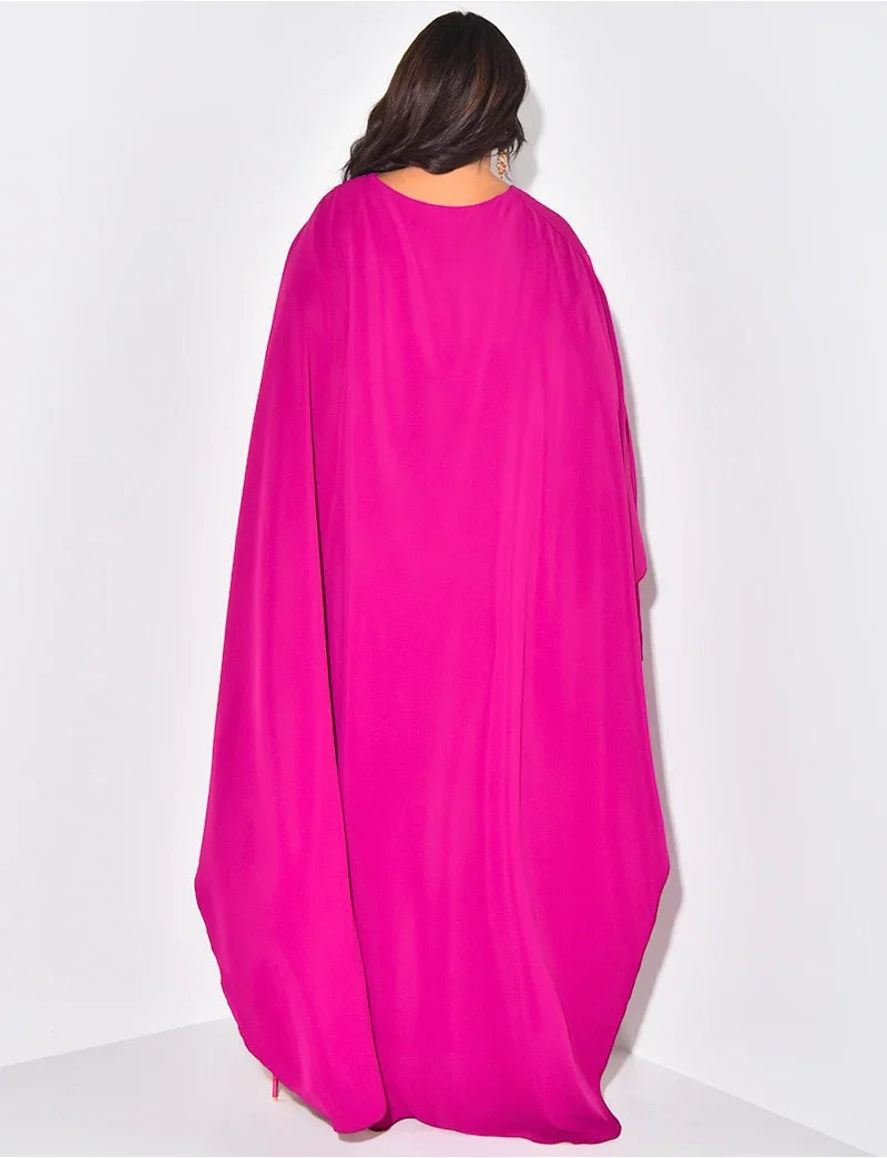 Annelore | Stilvolle Satin Abaya Damen für Elegante Anlässe 6