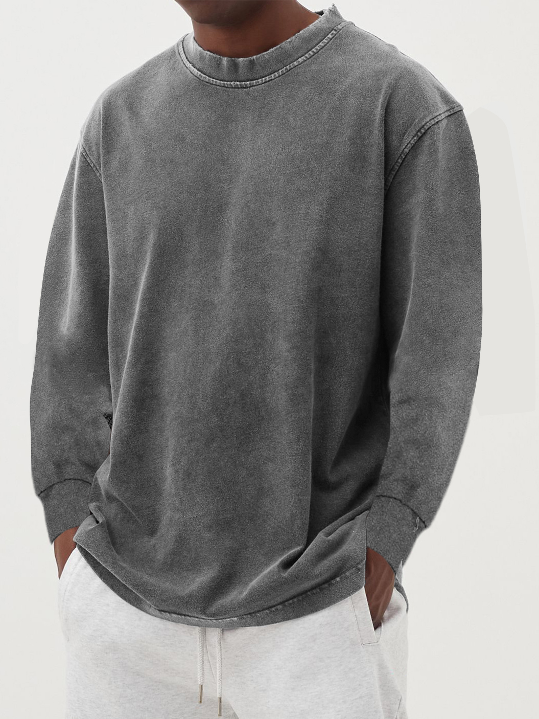 Arnulf | Basis Pullover für Herren 3