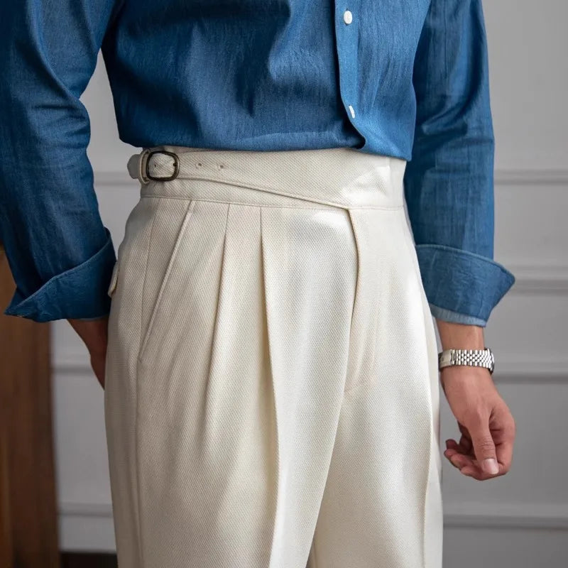 Baptist | Strakke Slim-Fit Hose für Herren 7