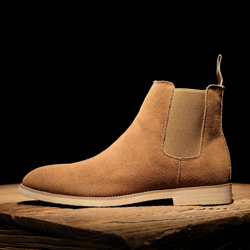 Bergbosch | Elegante Chelsea Boots Aus Premium Kuhsuede Für Herren 8