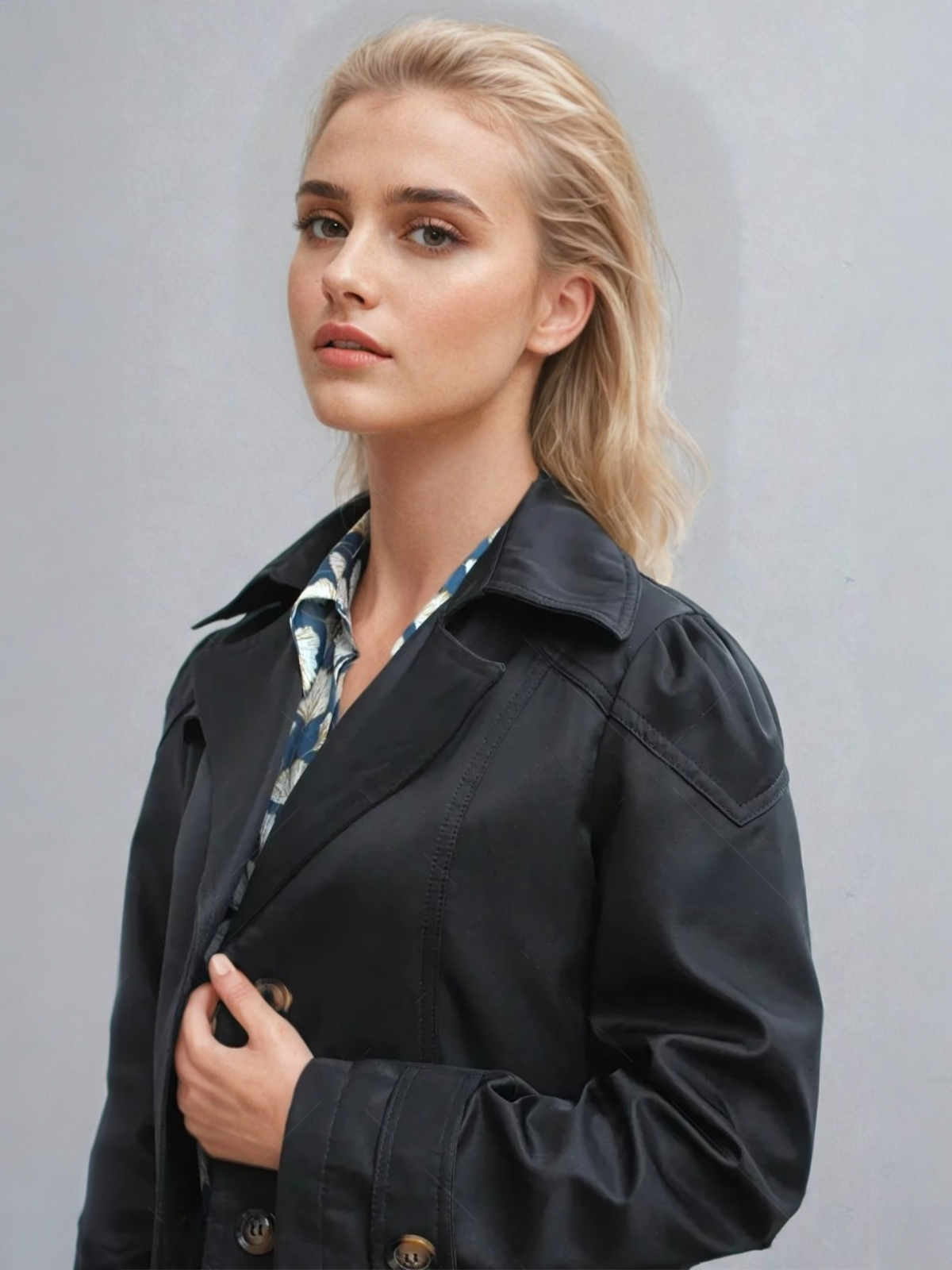 Bettina | Damen Trenchcoat Beige – Moderne Getailleerte Jacke für Elegante Silhouetten 3
