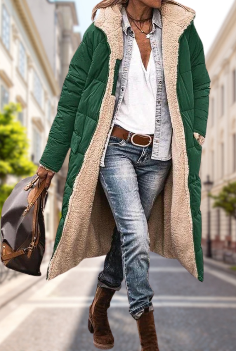 Camila™ Damen Winterjacke – Warm und Stilvoll mit Kapuze 5