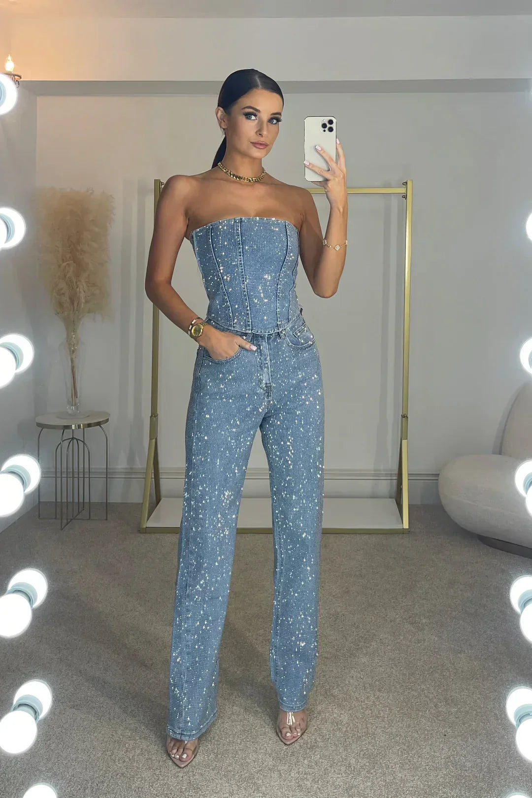 Cato | Eleganter Jumpsuit Damen Festlich für Hochzeiten und besondere Anlässe 4