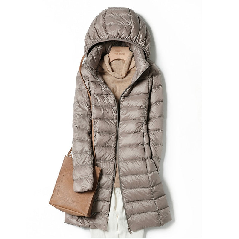 Damen Donsjacke – Ultraleicht, Warm und Stilvoll 2