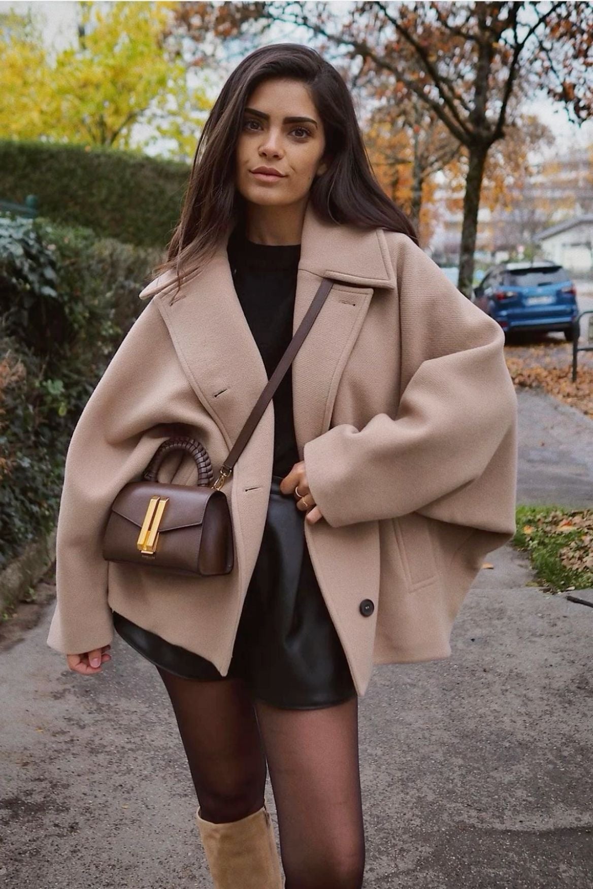 Damen Oversized Wolljacke – Eleganter Komfort für Herbst und Winter 8