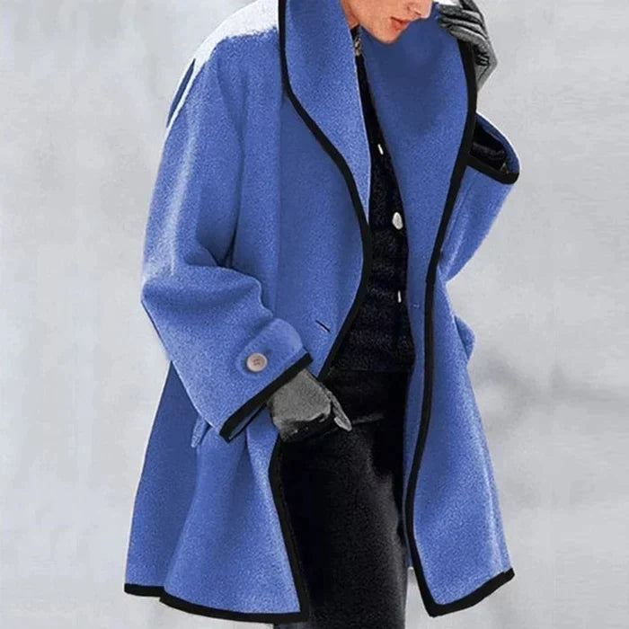 Damen Oversized Wollwinterjacke – Hochwertige Wollmischung, Elegant 5