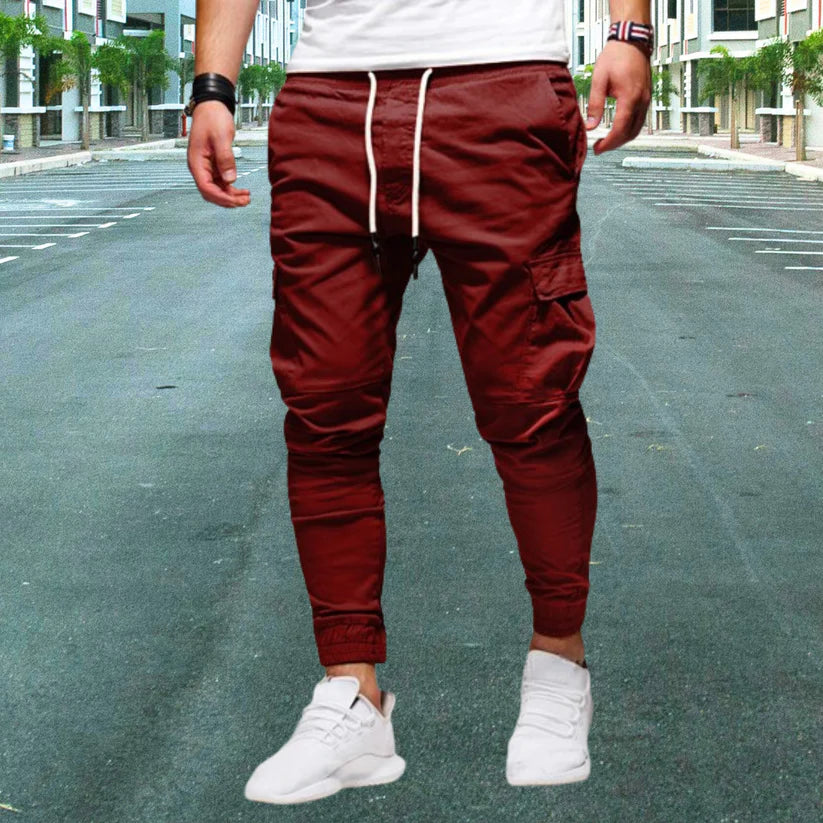Daniel | Casual Cargohose Herren Mit Aufgesetzten Taschen 2