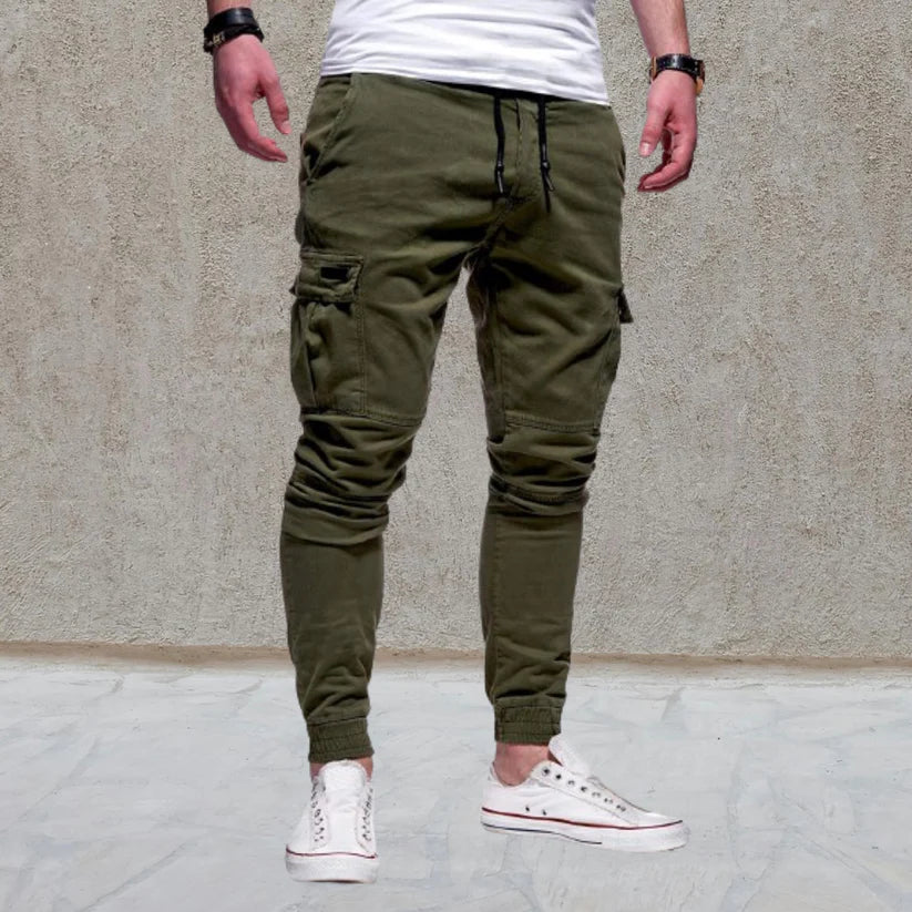 Daniel | Casual Cargohose Herren Mit Aufgesetzten Taschen 3