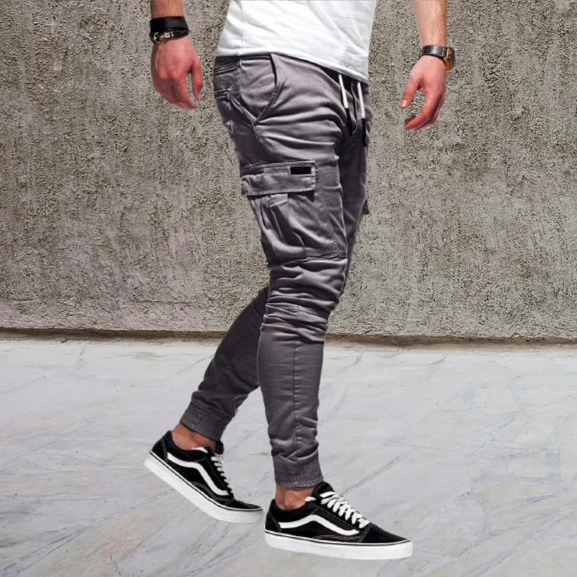 Daniel | Casual Cargohose Herren Mit Aufgesetzten Taschen 4