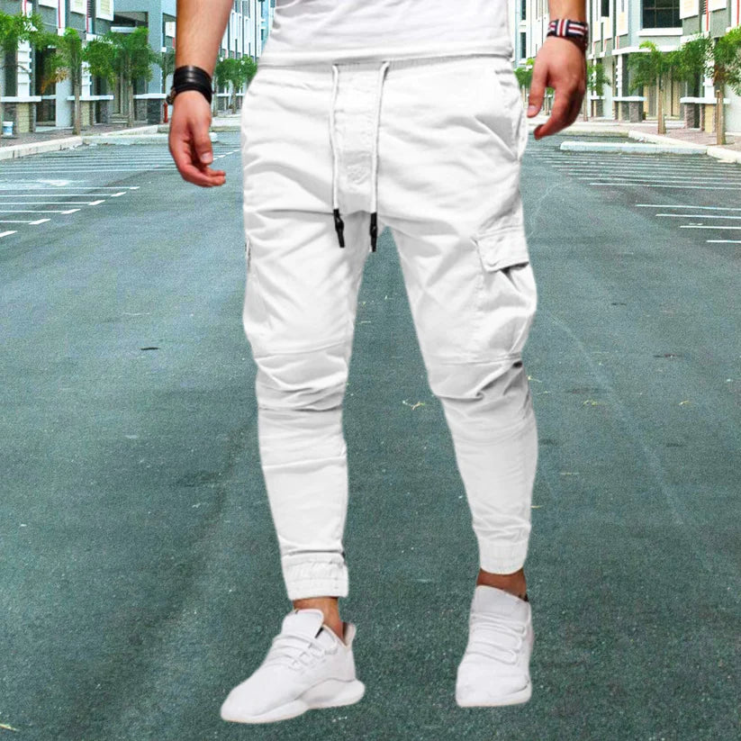 Daniel | Casual Cargohose Herren Mit Aufgesetzten Taschen 5