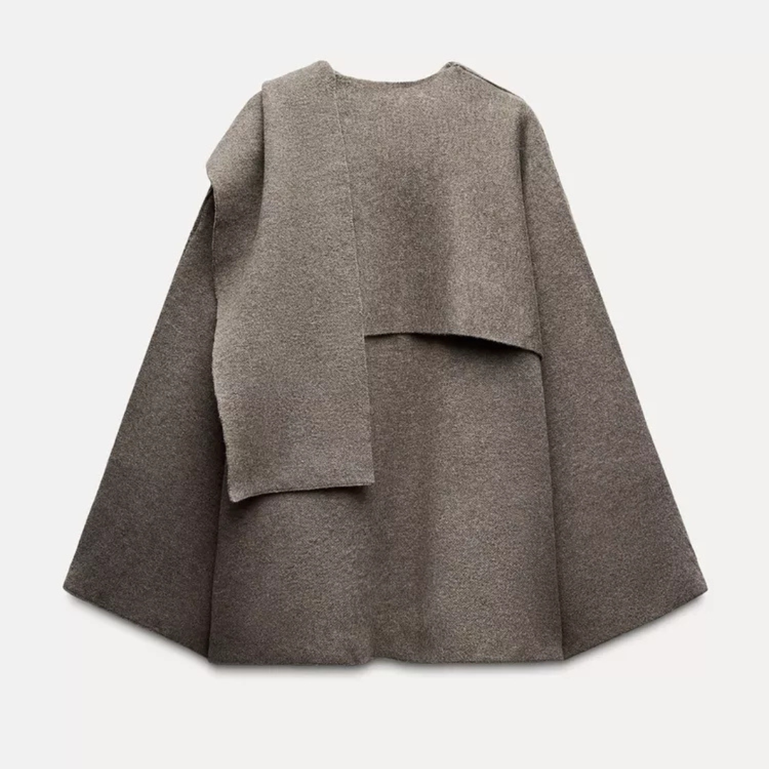 Elegante Damen-Cape-Jacke – Weiches Material, Vielseitig 4