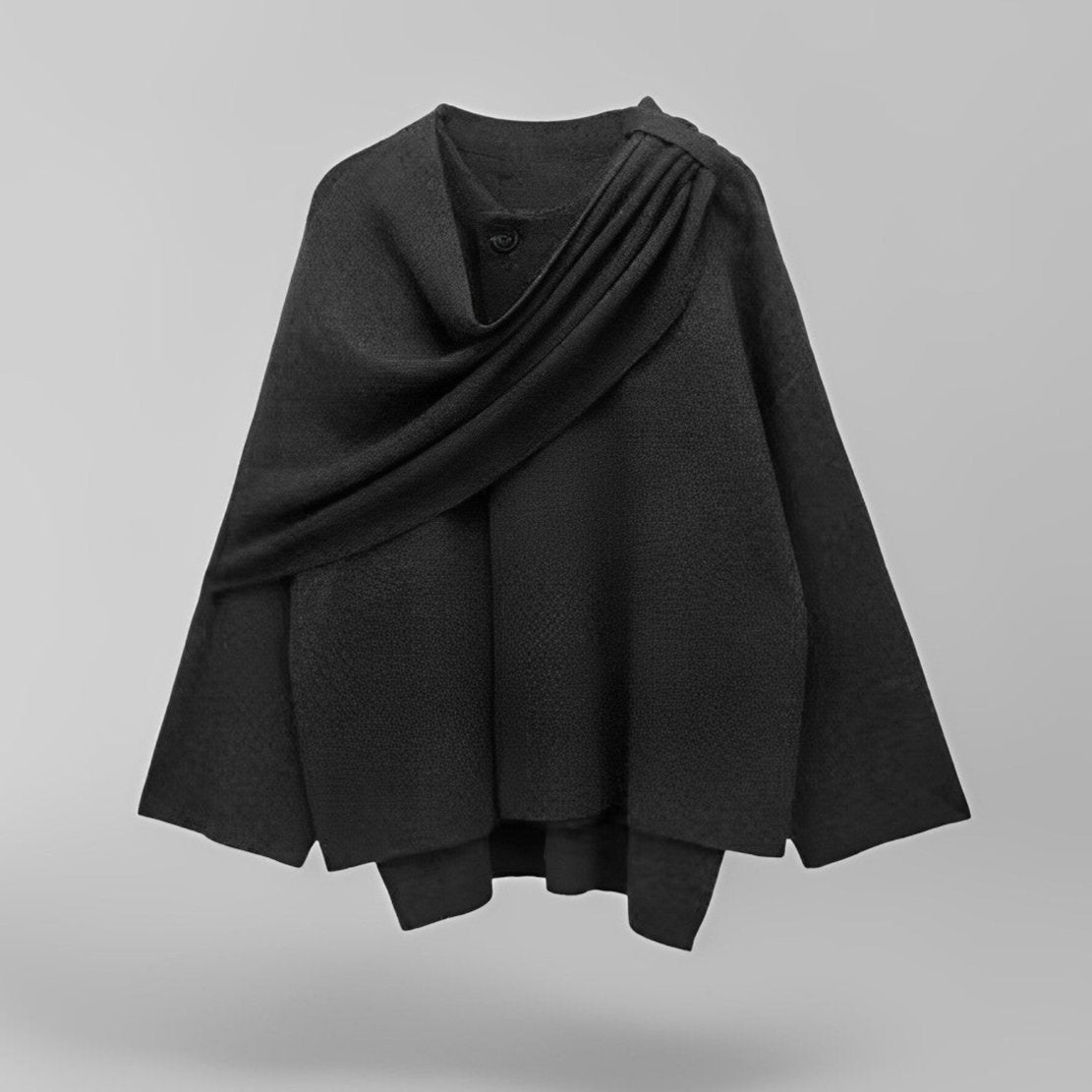 Elegante Damen-Cape-Jacke – Weiches Material, Vielseitig 6