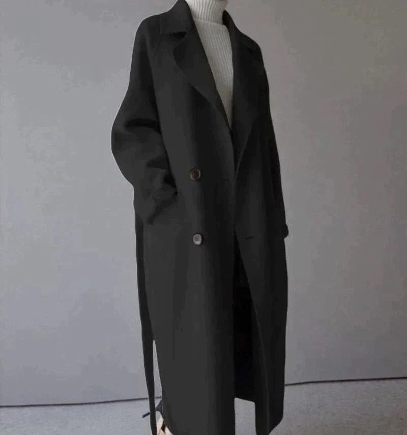 Elegante Damenjacke – Hochwertiges Material, Lange Winterjacke 4