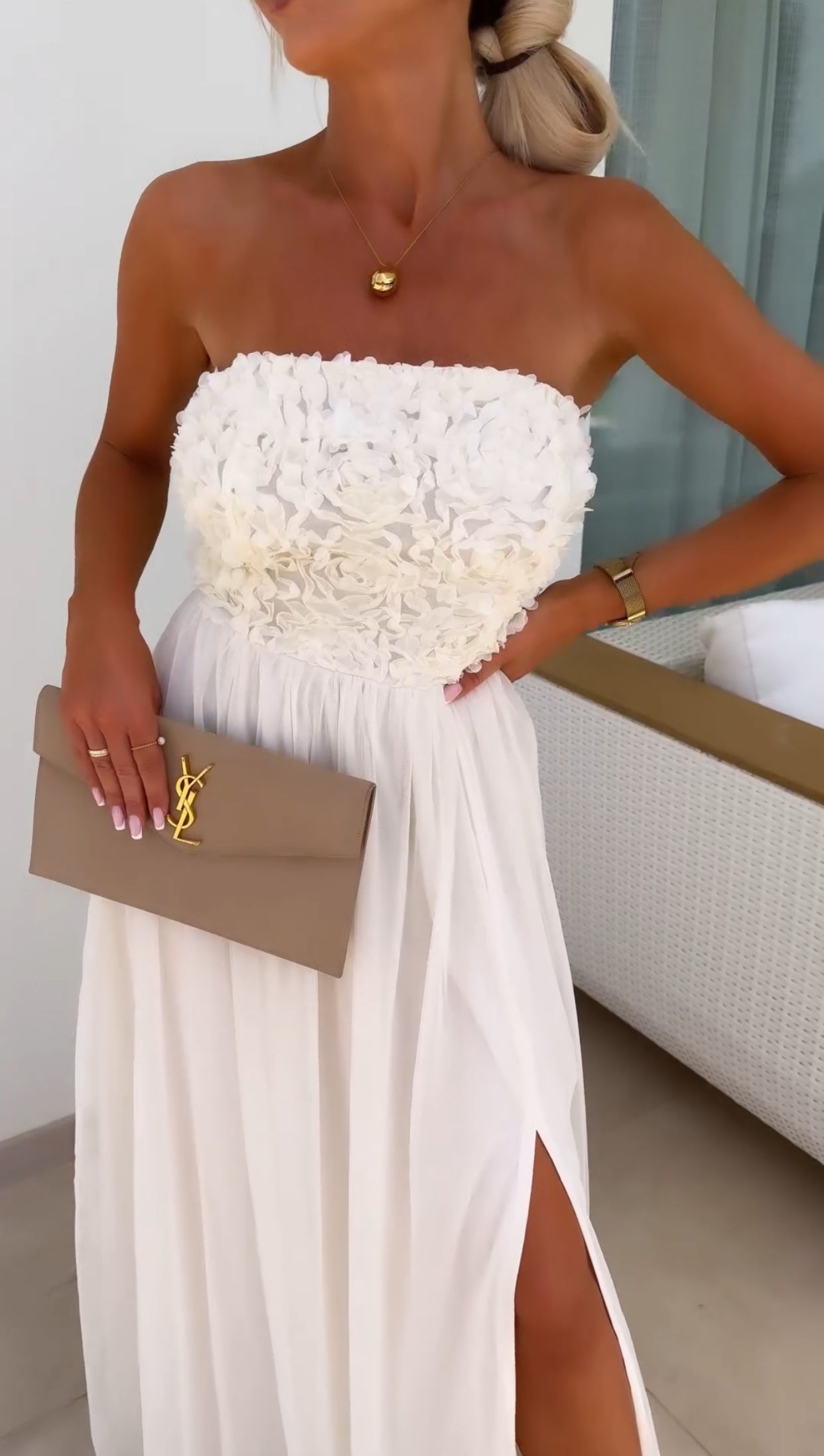 Corie | Elegantes Langes Damenkleid Für Hochzeitsgast Und Festliche Anlässe-5