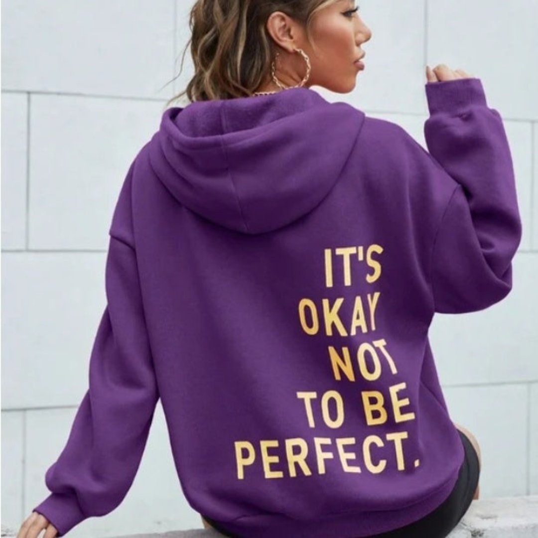 Haalke Damen Hoodie – Oversized Kapuzenpullover, Bequemer Schnitt, Vielseitig 4