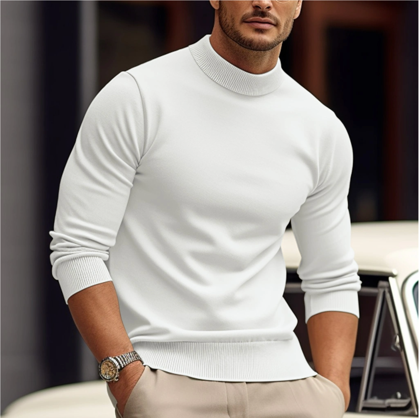 Herren | Bequemer Sweatshirt Für Lässige Anlässe In Verschiedenen Farben 3