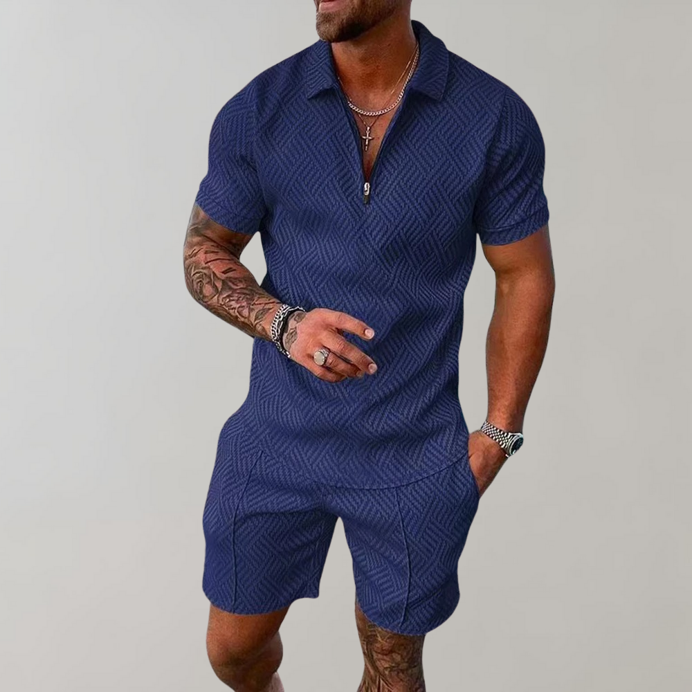 Hugo | Luftiges Herren Sommeroutfit mit Poloshirt und Shorts 3