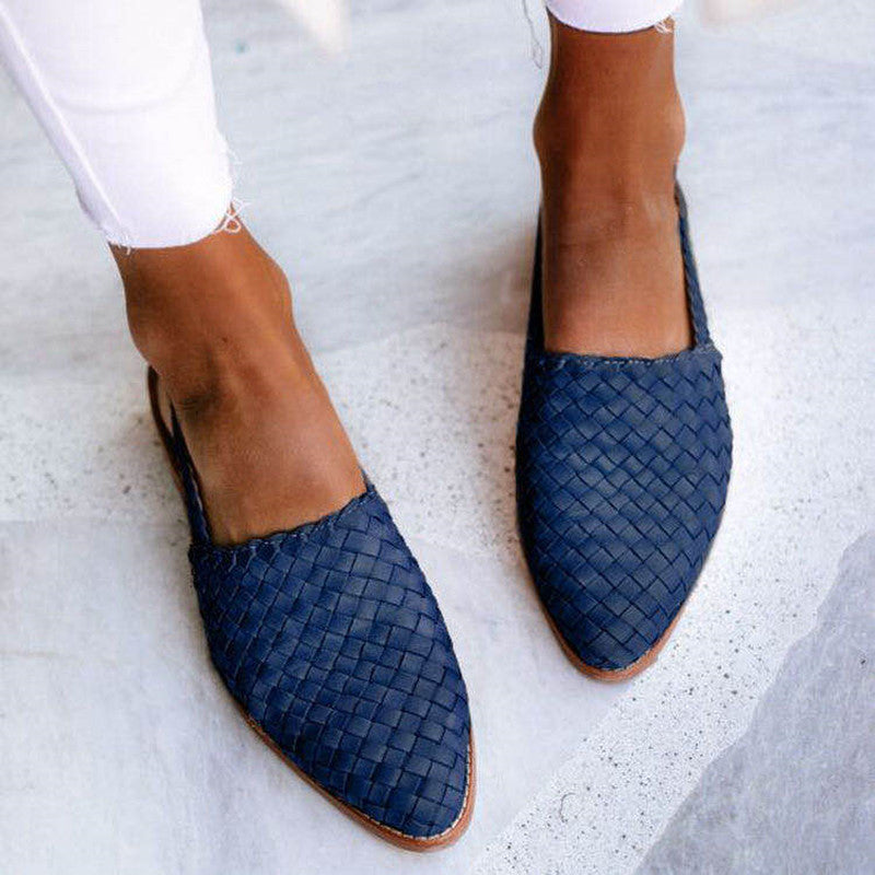 Jenica Slingback Ballerinas Damen – Geflochtenes Design, Bequem und Elegant 2