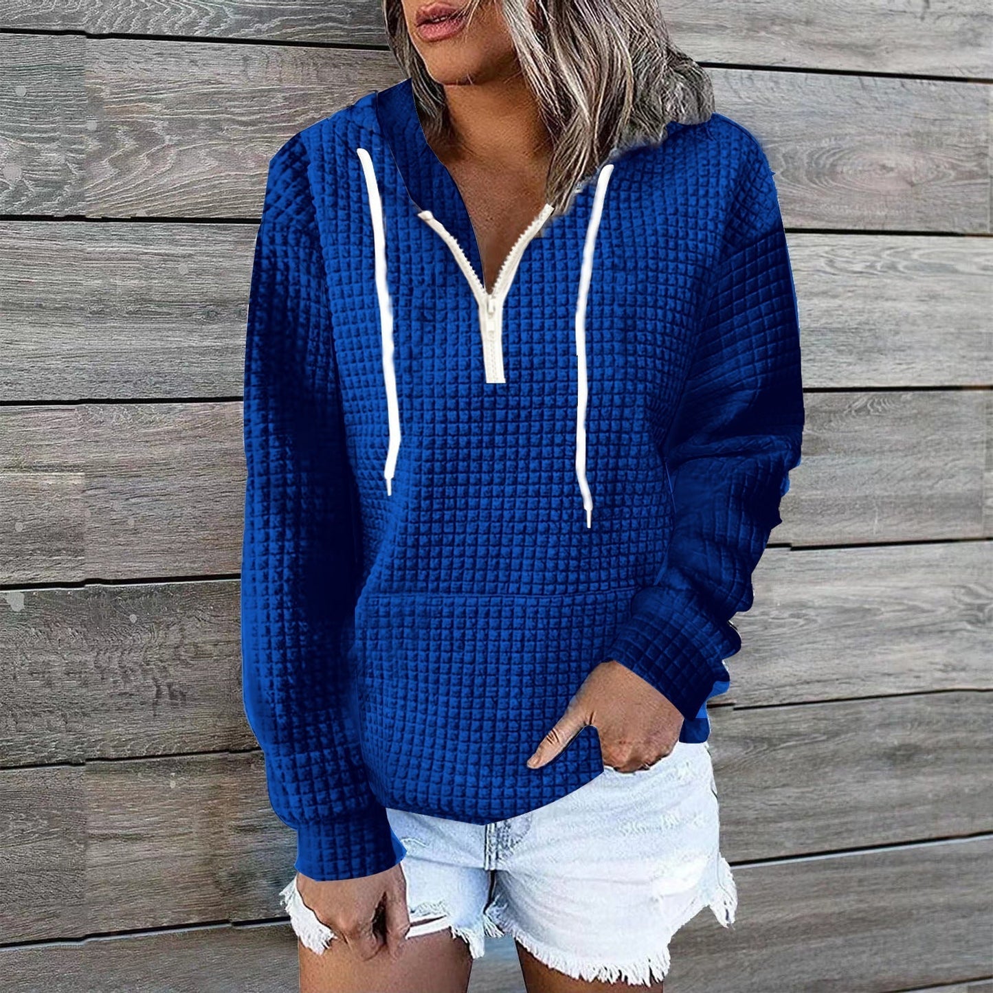 Kiki Relaxed Hoodie Damen – Weicher Baumwollmix, Bequem 4