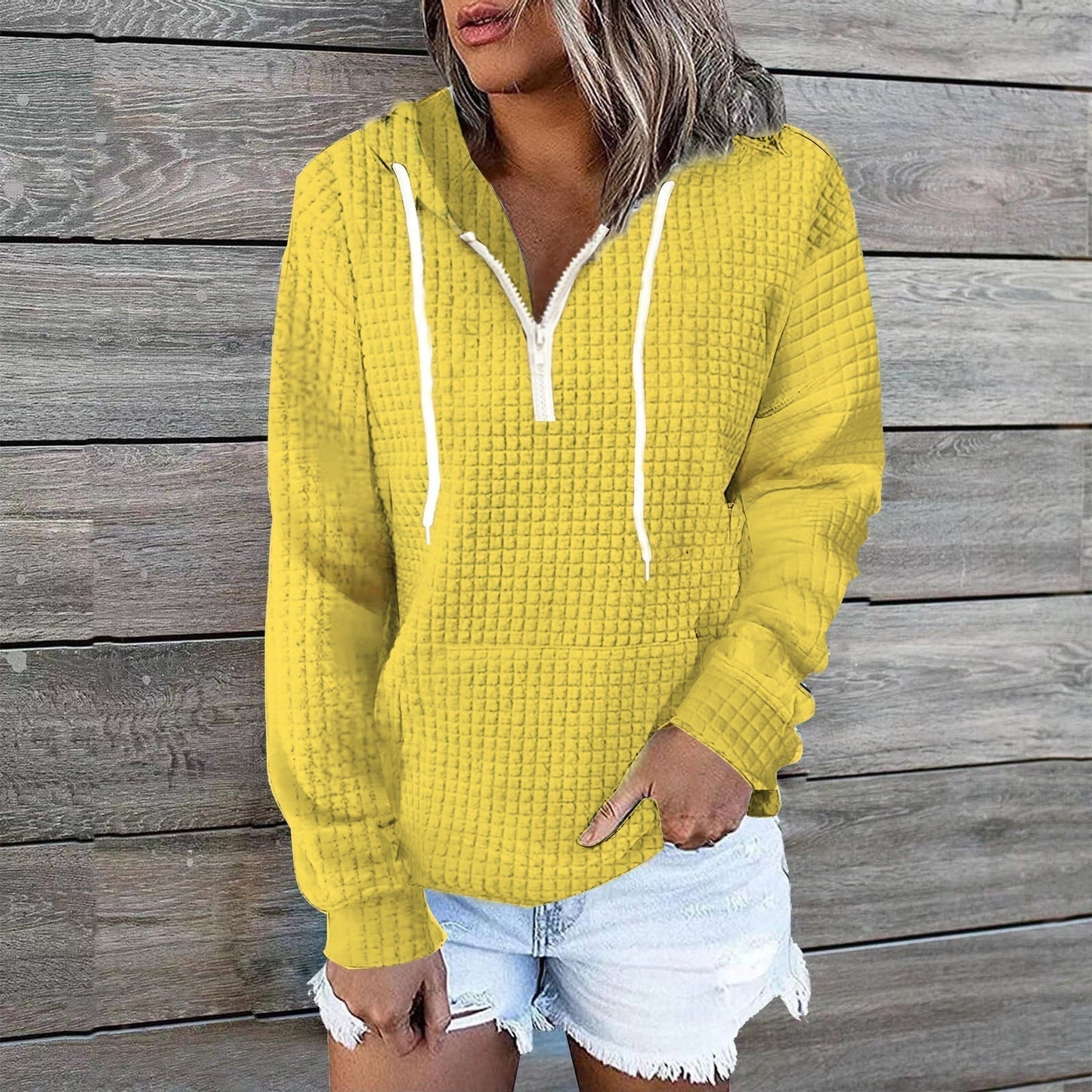 Kiki Relaxed Hoodie Damen – Weicher Baumwollmix, Bequem 5