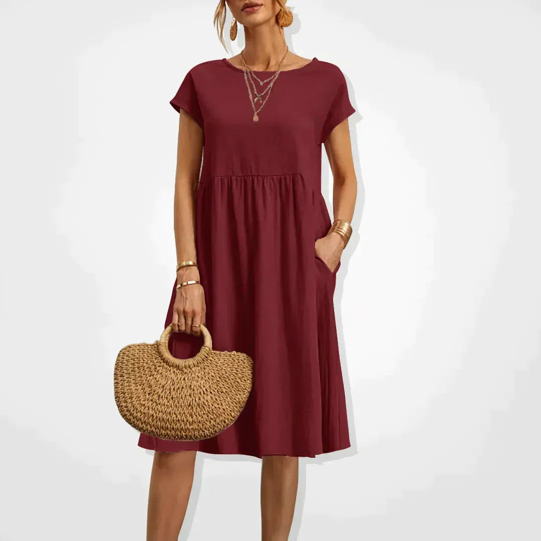 Variant image for Aria | Bequemes Damenkleid Mit Empire-Silhouette Für Stilvolle Anlässe-21