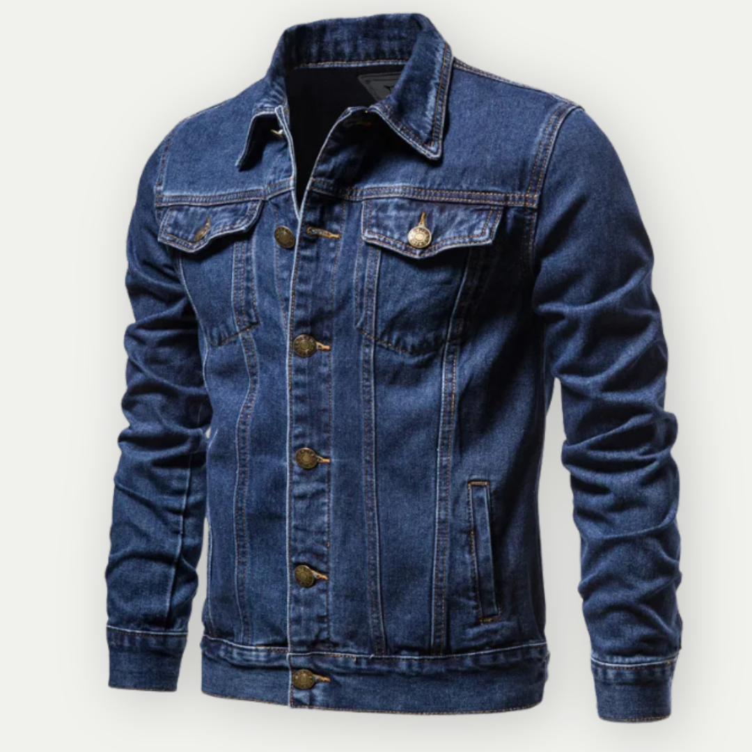 Lena | Denimjacke Für Herren – Zeitloser Truckerlook Mit Brusttaschen 4