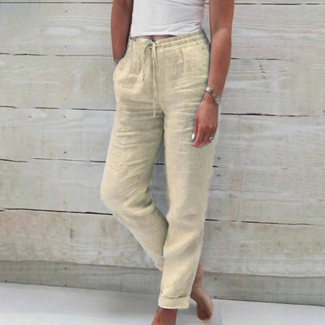 Linna Damen Sommerhose – Hochwertiges Leinen, Elegantes Design 3
