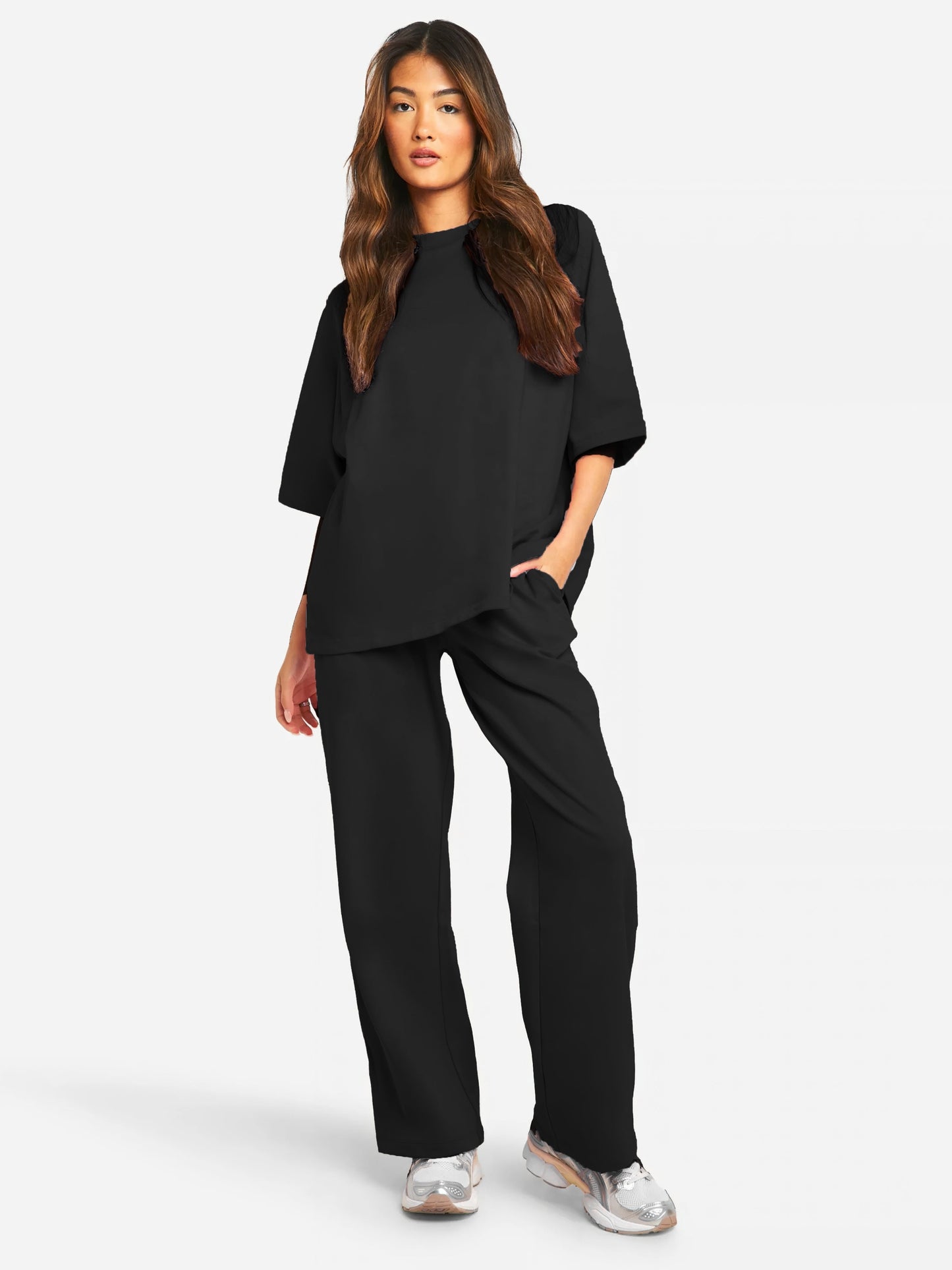 Lisas Oversized Sommeroutfit – Bequemer Baumwollstoff für Damen 2