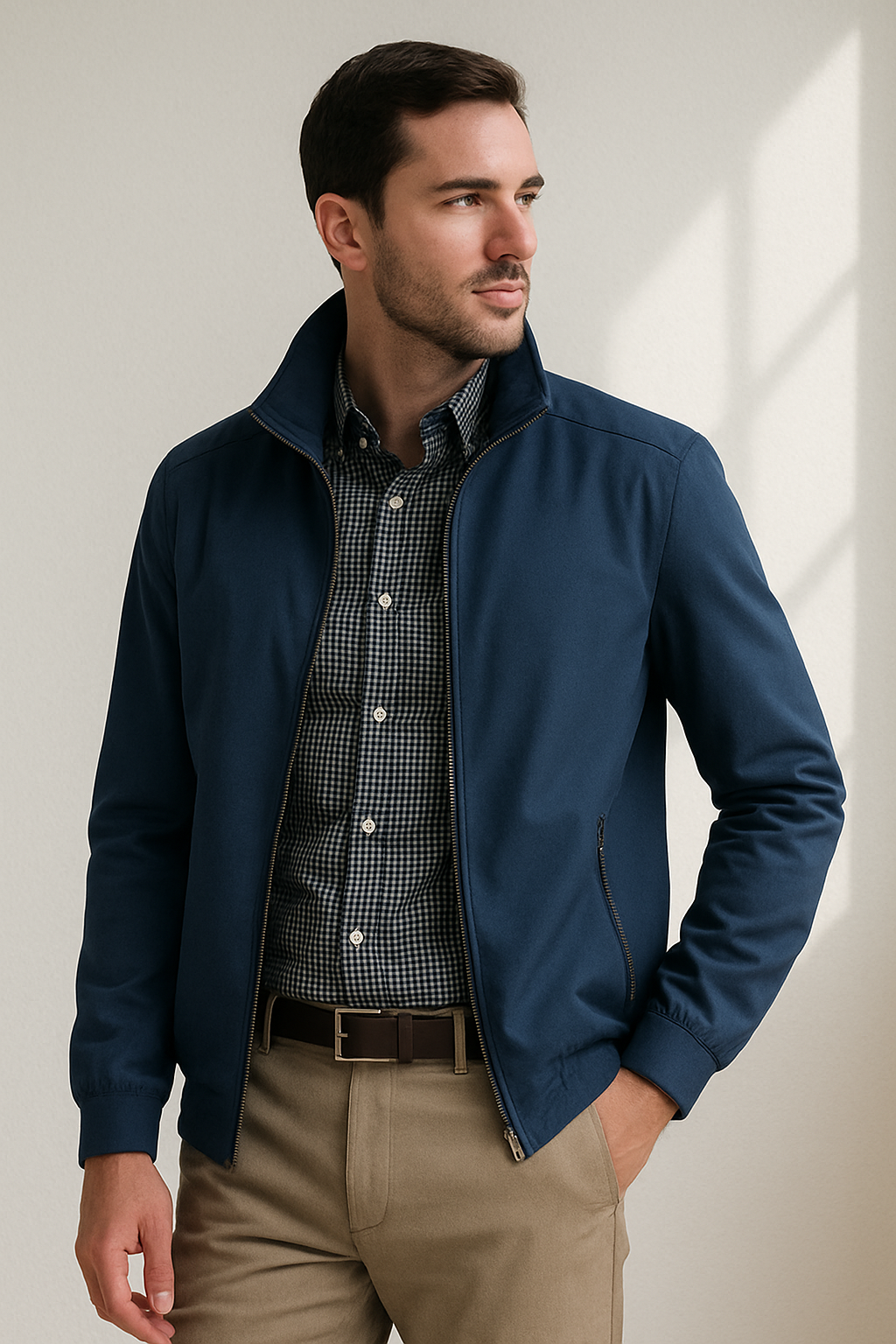 Mario | Stilvolle Winddichte Herrenjacke für Sommer und Freizeit 0