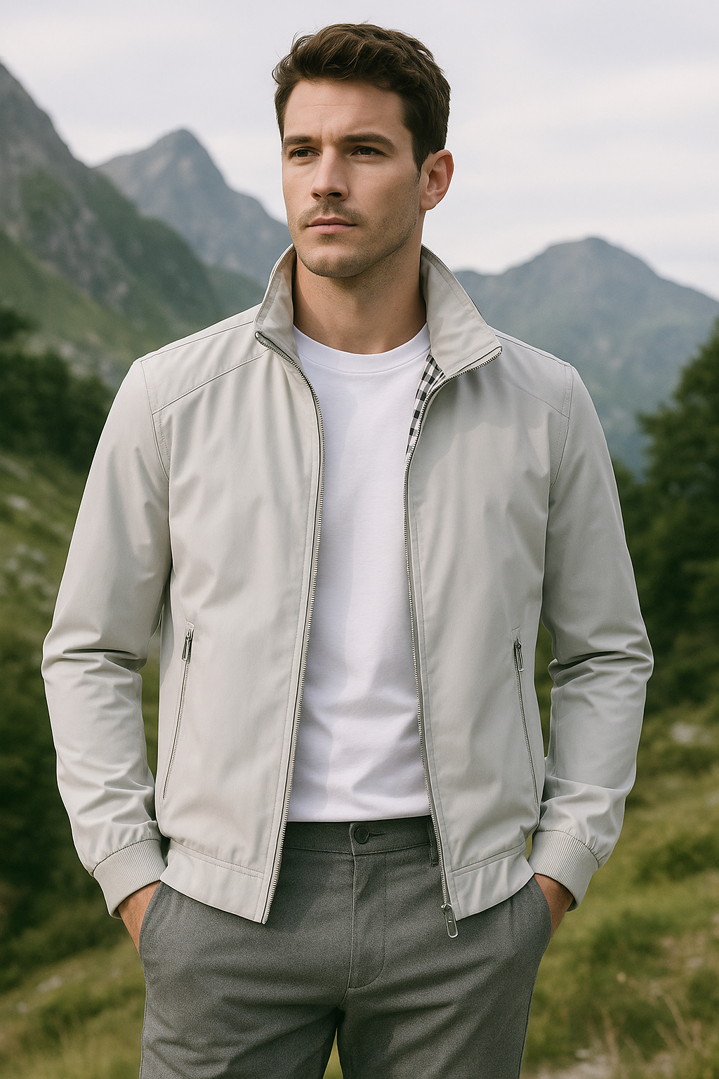 Mario | Stilvolle Winddichte Herrenjacke für Sommer und Freizeit 4