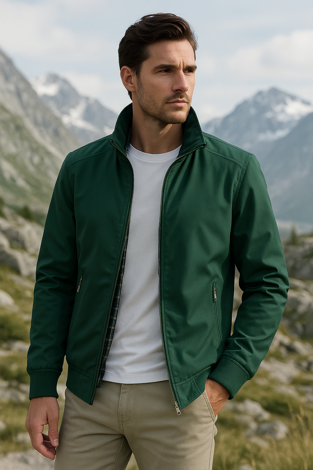 Mario | Stilvolle Winddichte Herrenjacke für Sommer und Freizeit 5