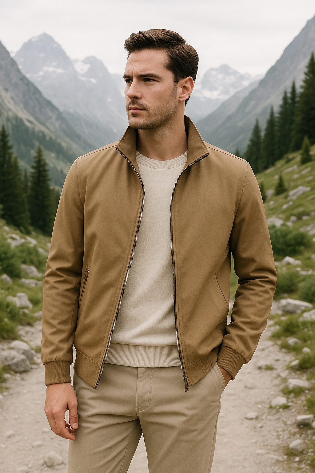 Mario | Stilvolle Winddichte Herrenjacke für Sommer und Freizeit 6