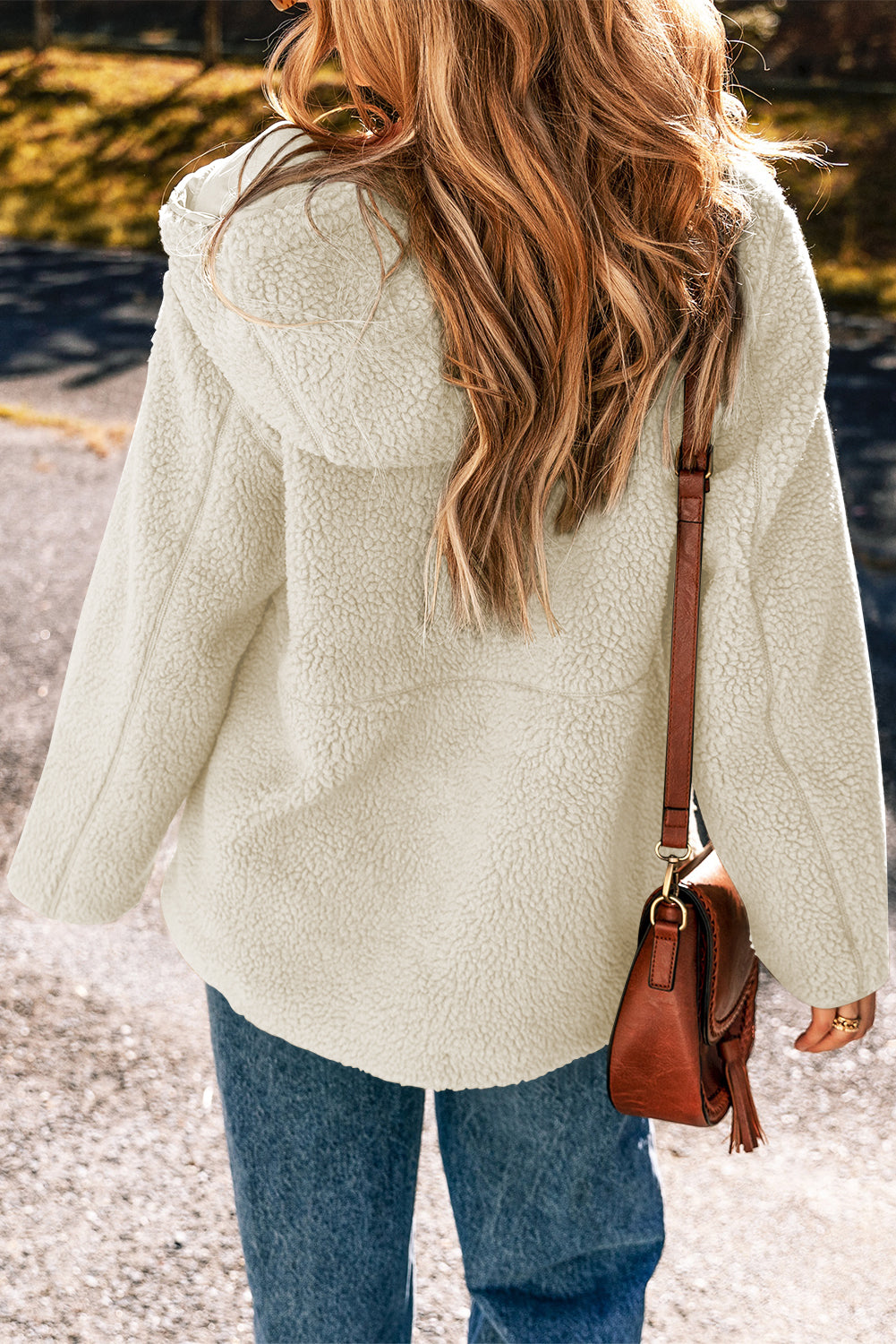 Maud Fleecejacke mit Kapuze für Damen – Weiches Fleece, Stilvoll und Bequem 4