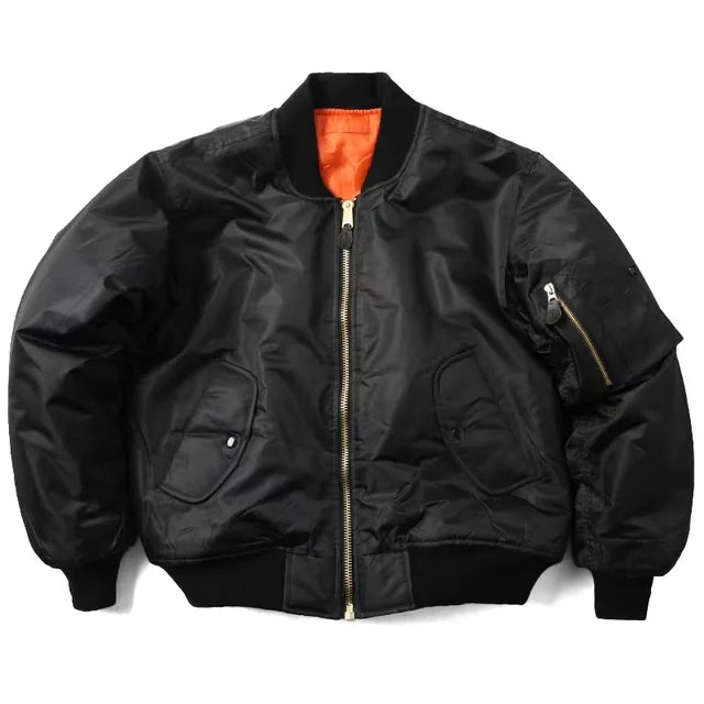 Daphne | Klassische MA-1 Bomberjacke Damen – Winddicht, Wasserabweisend, Hochwertiges Nylon-4