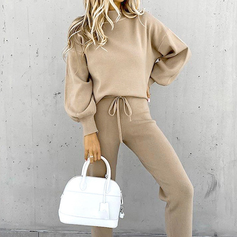 Mindy | Eleganter Trainingsanzug Damen – Komfortables 2-teiliges Set für Loungewear und Freizeit 4