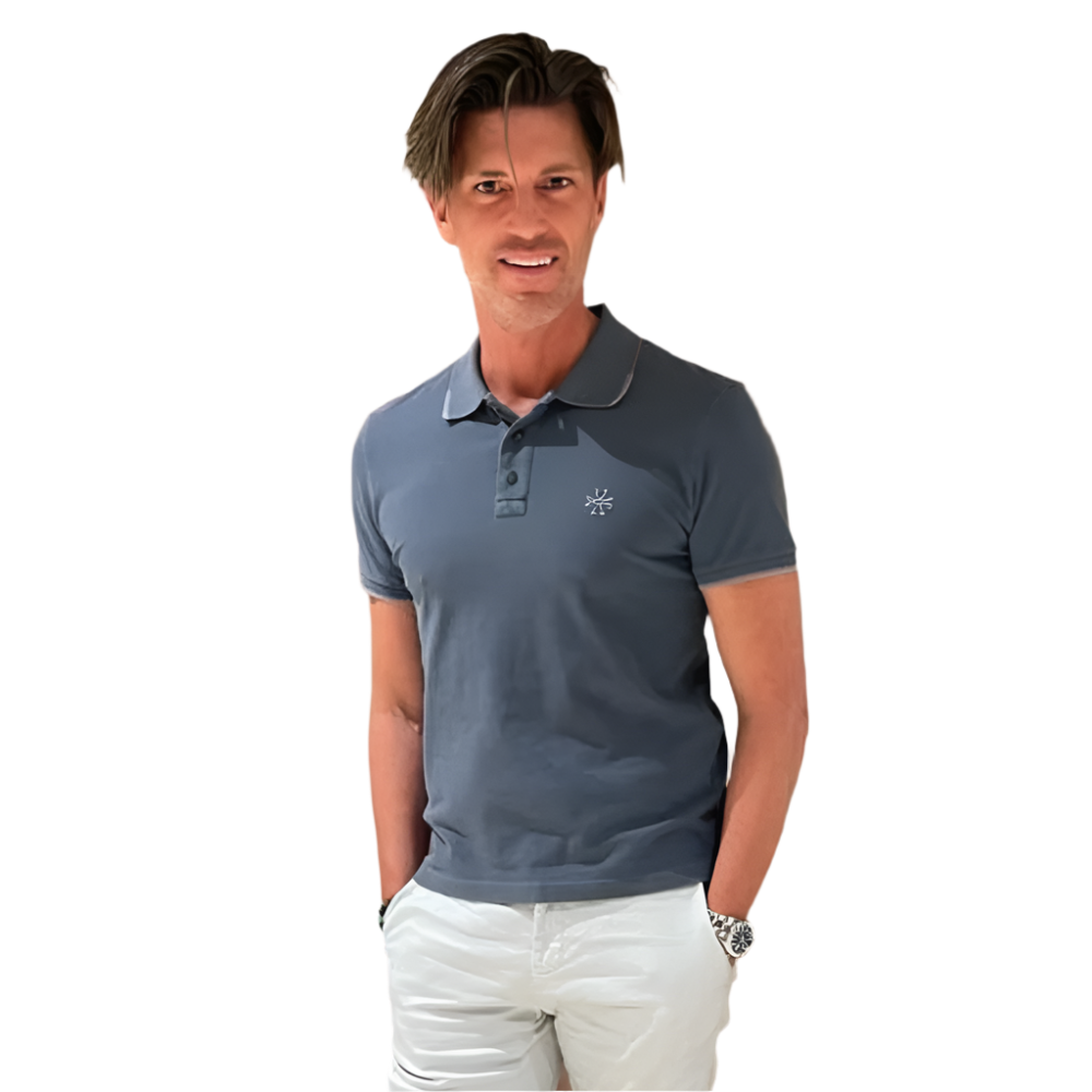 Lodie | Klassisches Poloshirt Herren in Lead Grey für Stil und Komfort 2