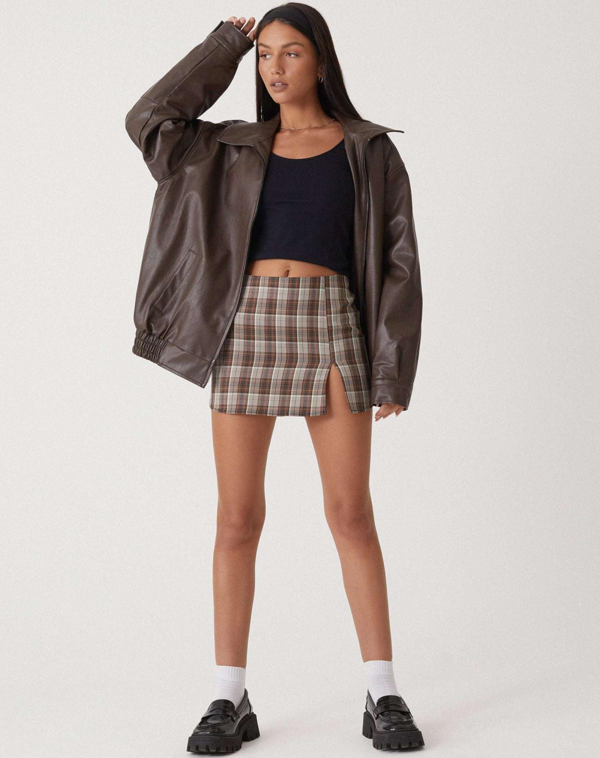 Oversized Leren Jack für Damen – Hochwertiges Leder, Vielseitig 1