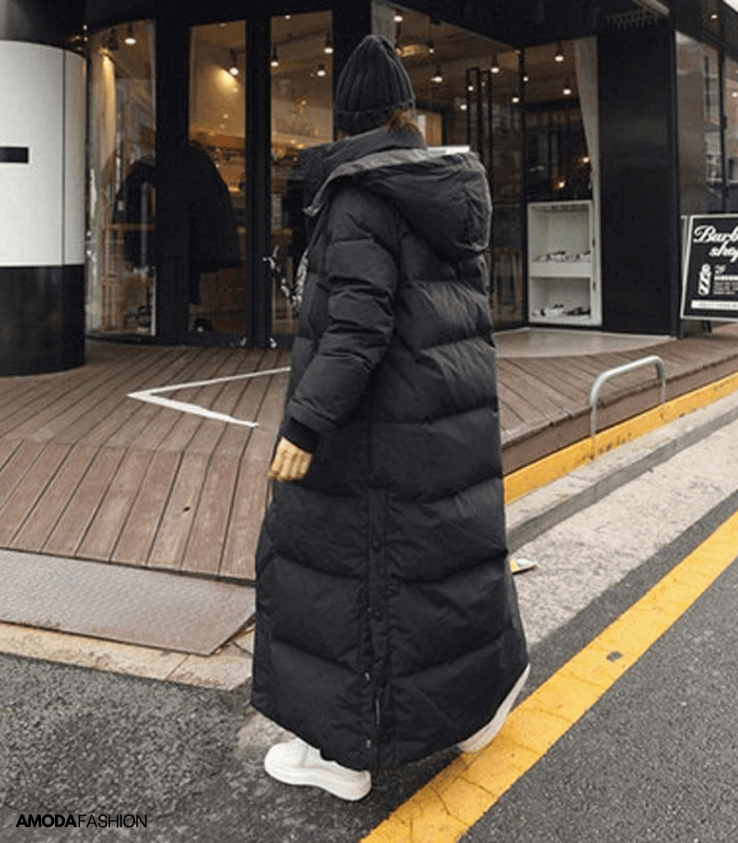 Oversized Winter Parka für Frauen – Wasserabweisend, Stilvoll 0