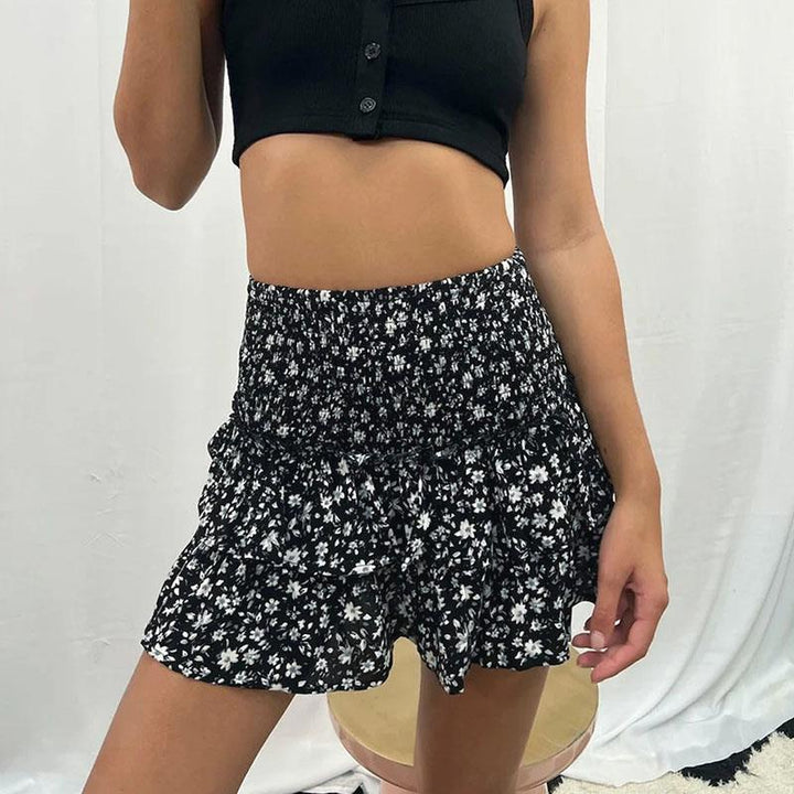 Rose | Stilvoller Minirock Damen Mit Verspielten Volants Für Den Sommer 9