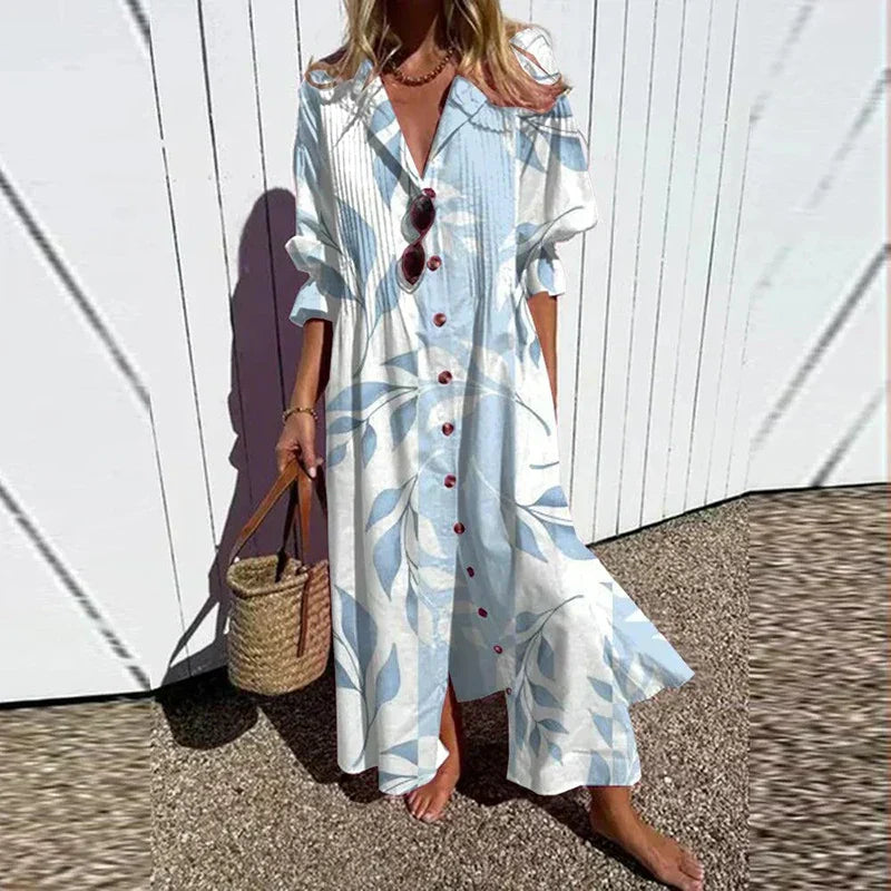 Variant image for Livina | Elegantes Festliches Damenkleid Im Bohemian Stil-25