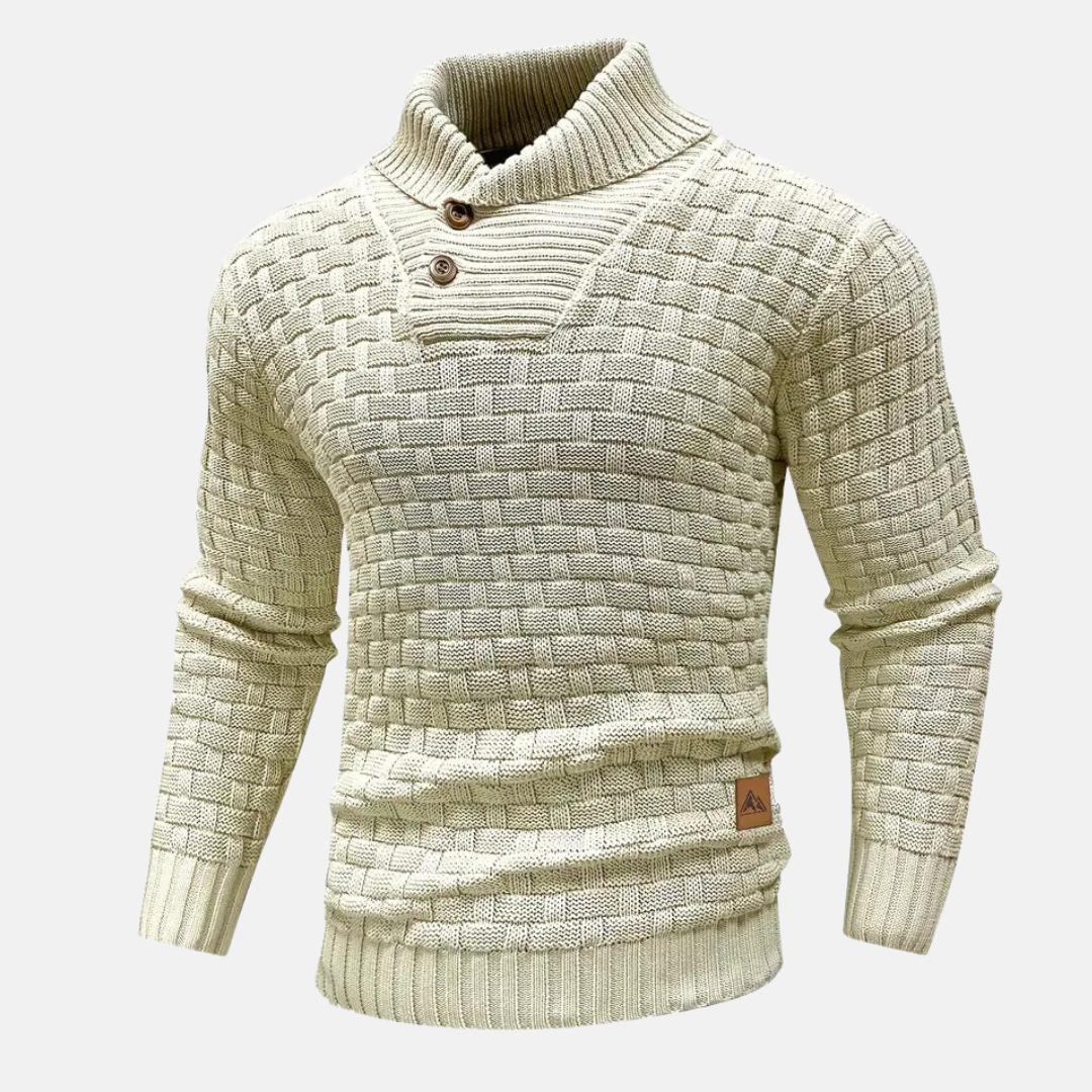 Herren Essentieller Strickpullover - Weich & Vielseitig Hause Lune