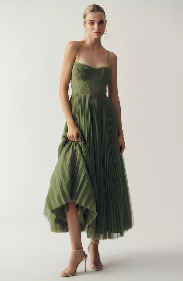 Amara | Festliches Damenkleid Mit Romantischem Korsettdesign Für Hochzeitsgäste 1