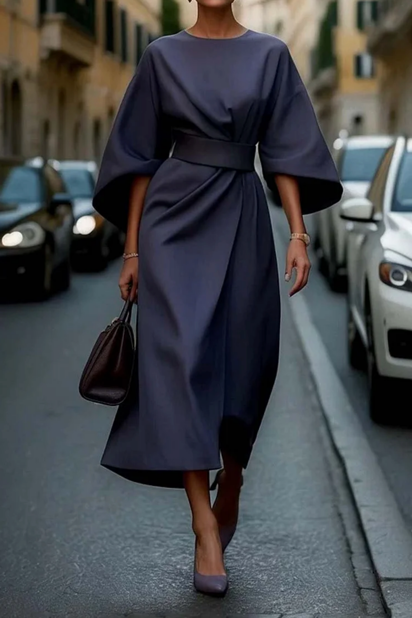 Variant image for Sophia | Elegantes Festliches Kleid für Damen mit Fließenden Linien-6